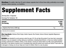 Load image into Gallery viewer, L-Arginine, 500 mg available at Supplements Direct