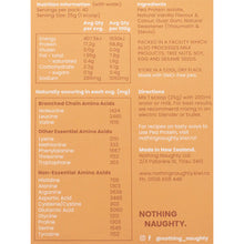 Load image into Gallery viewer, Nothing Naughty | Pea Protein 1kg Jar
