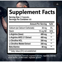 Load image into Gallery viewer, VASOLATE | Nitric Oxide 120 caps