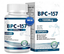 Load image into Gallery viewer, BPC-157 Supplement - Supports Muscle Growth, Tissue Repair, Increases Muscle Strength, and Boosts Energy