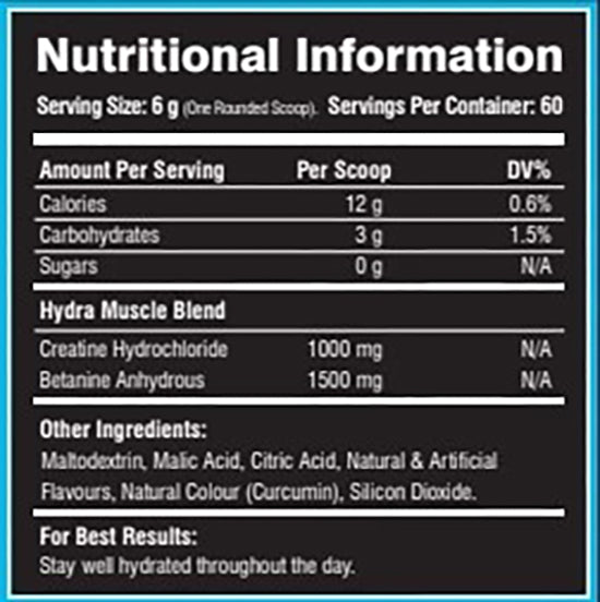 Nutratech | Creatine Fix HCL