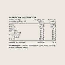 Load image into Gallery viewer, Switch Nutrition | Naturally Flavoured Creatine Monohydrate