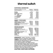Load image into Gallery viewer, Switch Nutrition | Thermal Switch Fat Burner
