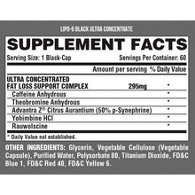 Load image into Gallery viewer, Lipo-6 Black UC - Supplements Direct®
