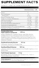 Load image into Gallery viewer, Oxyshred Non Stim INFO Panel