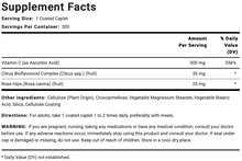 Load image into Gallery viewer, Vitamin C 500 mg with Bioflavonoids & Rose Hips
