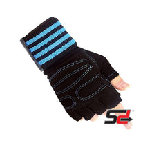 Load image into Gallery viewer, Weight Lifting Gloves with Wrist Support
