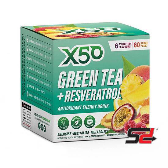 X50 Green Tea 60s Supplements Direct®