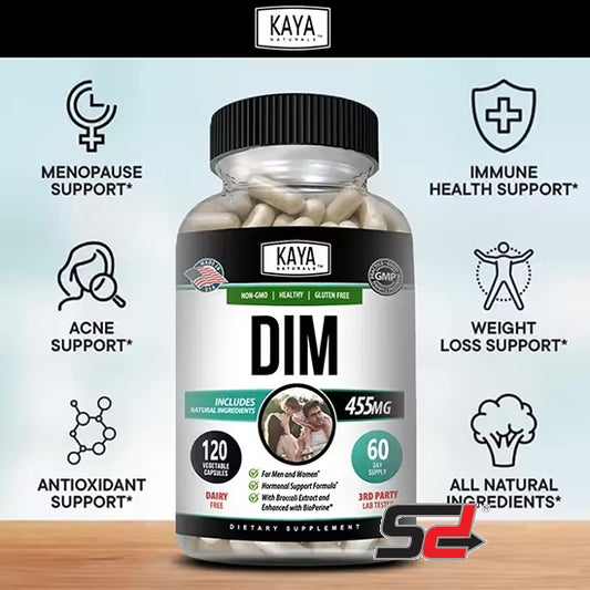 DIM Supplement for Men and Women | Herbal Supplement for Hormone Balance, Menopause and Prostate