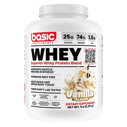 Basic Supplements | Superior Whey Protein Blend 2.27kg