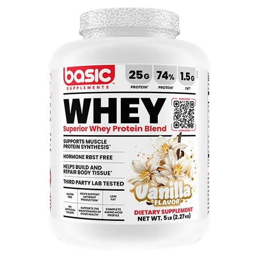 Basic Supplements | Superior Whey Protein Blend 2.27kg
