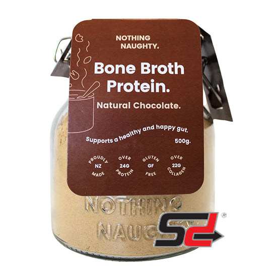 Nothing Naughty | Bone Broth Protein Powder - 500g Jar