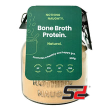 Load image into Gallery viewer, Nothing Naughty | Bone Broth Protein Powder - 500g Jar
