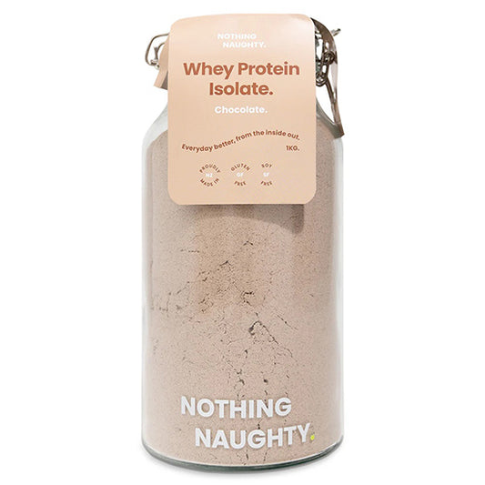 Nothing Naughty | NZ Whey Protein Isolate - 1kg Jar