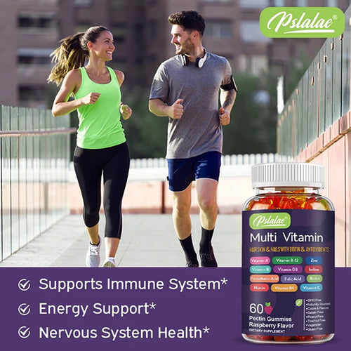 Multivitamin Gummies from USA- with Vitamins and Minerals - Enhances Energy Levels, Immune Support, Antioxidant