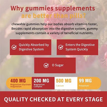 Load image into Gallery viewer, Magnesium Glycinate Gummies - Brain Health, Strengthen Muscles and Bones, Improve Sleep, Relax Nerves
