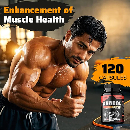 Anabol Ripped Anabolic Muscle Builder - Increase Abdominal Muscle Mass, Promotes Faster Muscle Growth, Recovery and Strength