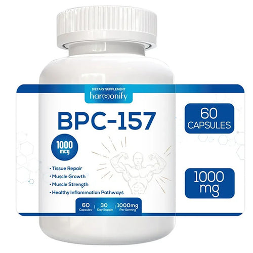 BPC-**7 Supplement - Supports Muscle Growth, Tissue Repair, Increases Muscle Strength, and Boosts Energy
