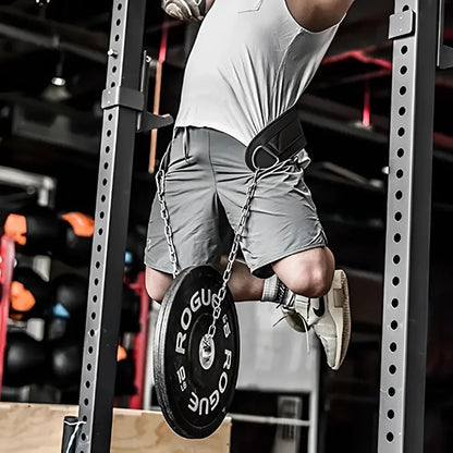 Weight Lifting Belt With Chain