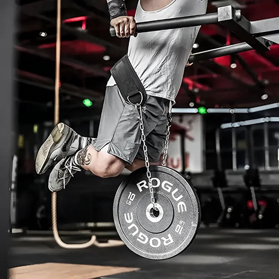 Weight Lifting Belt With Chain
