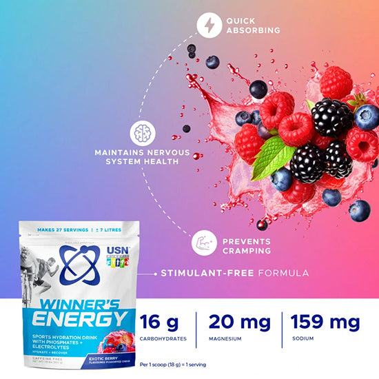 USN® | Winner's Energy Hydration Drink