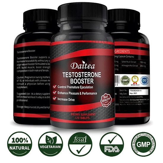 Testosterone Booster - Male Muscle Boosters - Help Improve Performance, Muscles, Endurance, and Energy Support, and Improve Physical Fitness