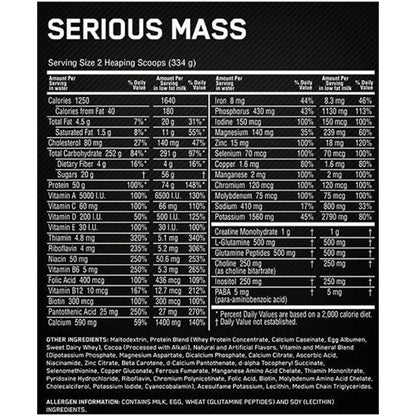 Serious Mass Gainer available Whangarei at Supplements Direct