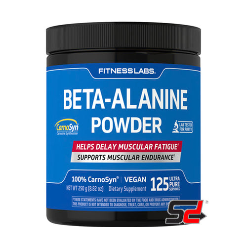 PipingRock | Beta Alanine Powder, 2000 mg, (250 g) Bottle