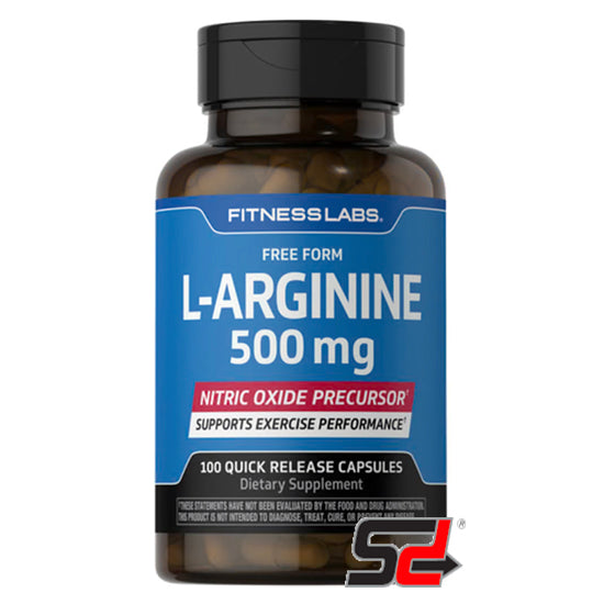 L-Arginine, 500 mg available at Supplements Direct