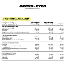 Load image into Gallery viewer, Zombie Labs | Cross-Eyed Extreme Stim Pre Workout
