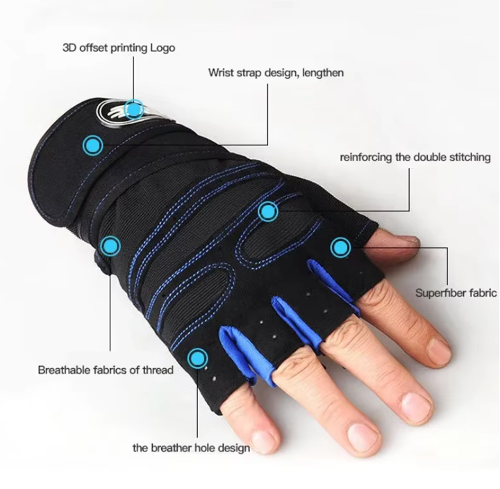 Gym Gloves for Men Women Fitness Weight Lifting