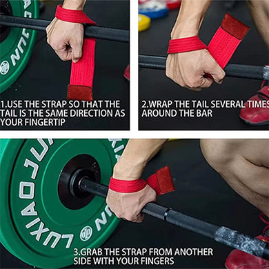 Lifting Wrist Straps Heavy Duty