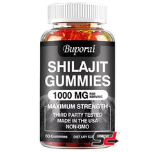 Load image into Gallery viewer, VASOLATE | Shilajit Gummies 1000mg - 60 Gummies
