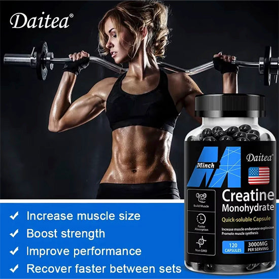 Creatine Monohydrate 60 Caps
