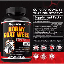 Load image into Gallery viewer, Horny Goat Weed (60 caps)
