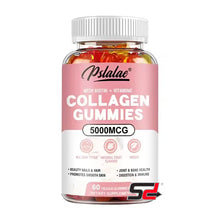 Load image into Gallery viewer, Collagen Gummies - Promote Hair Growth, Skin Care, Brighten Skin Tone, Hydrolyze Skin, Help Nail Bone Joints
