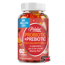 Load image into Gallery viewer, Probiotic + Prebiotic Gummies - Promote Digestive Health and Relieve Bloating
