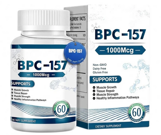 BPC-157 Supplement - Supports Muscle Growth, Tissue Repair, Increases Muscle Strength, and Boosts Energy