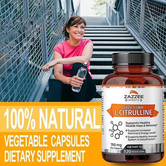 L-Citrulline - Healthy Muscle Building, Energy, Strength, Immune System Support