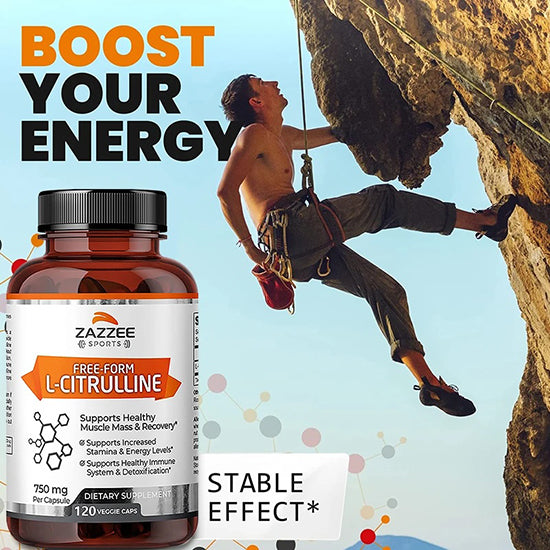 L-Citrulline - Healthy Muscle Building, Energy, Strength, Immune System Support