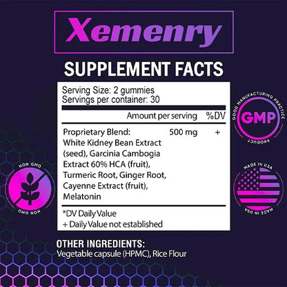 Nighttime Fat Burning Gummies - Burn Fat, Promote Metabolism, Healthy Weight Management, Improve Immunity