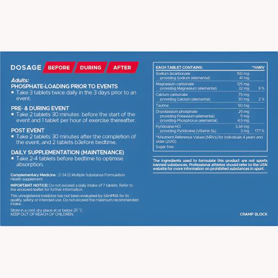 USN® |Cramp Block Tablets