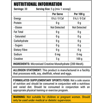 Faction Labs | Creatine Monohydrate 500g