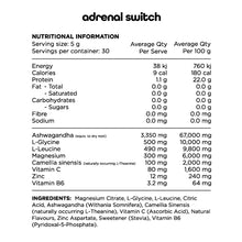 Load image into Gallery viewer, Switch Nutrition | Adrenal Switch Powder - Magnesium Support
