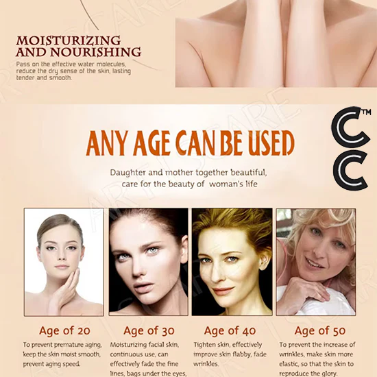  Face Serum (5 vials per order) for Moisturising Facial Essence Skin Care Peptide Face Liquid