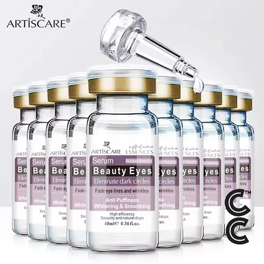 Anti Aging Peptides | Beauty Eyes Serum (10 vials per order) for Anti Puffiness Dark Circles Fine Lines Removal Moisturising Firming Eye Cream