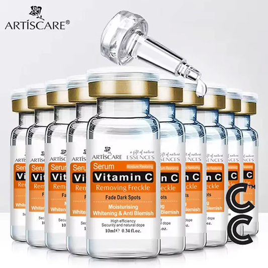 Anti Aging Peptides | VC Serum (10 vials per order) for Face Moisturising Vitamin C Facial Essence