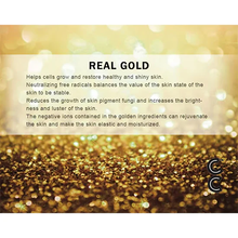 Load image into Gallery viewer, 24K Gold Serum (3 piece set) for Moisturising and Hydrating Dark Circles Eye Cream Face Essence Skin Care Products
