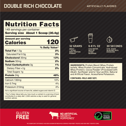 Optimum Nutrition | Gold Standard Whey 10Ib