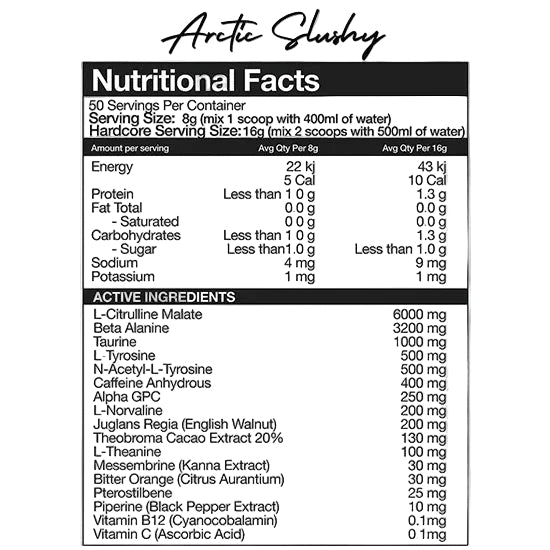 Nexus | PER4M - Explosive Pre-workout